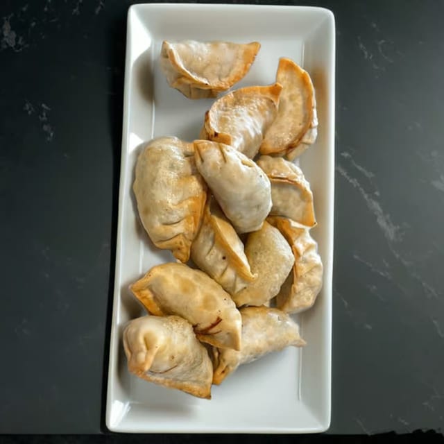 Fried Vegetable Momo.